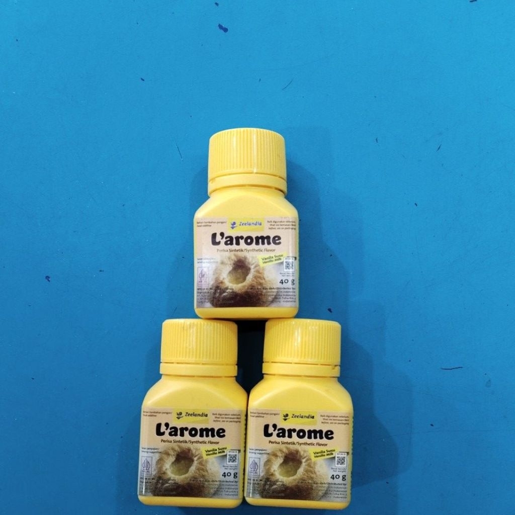 

Larome perisa Vanilla susu bubuk 40gr