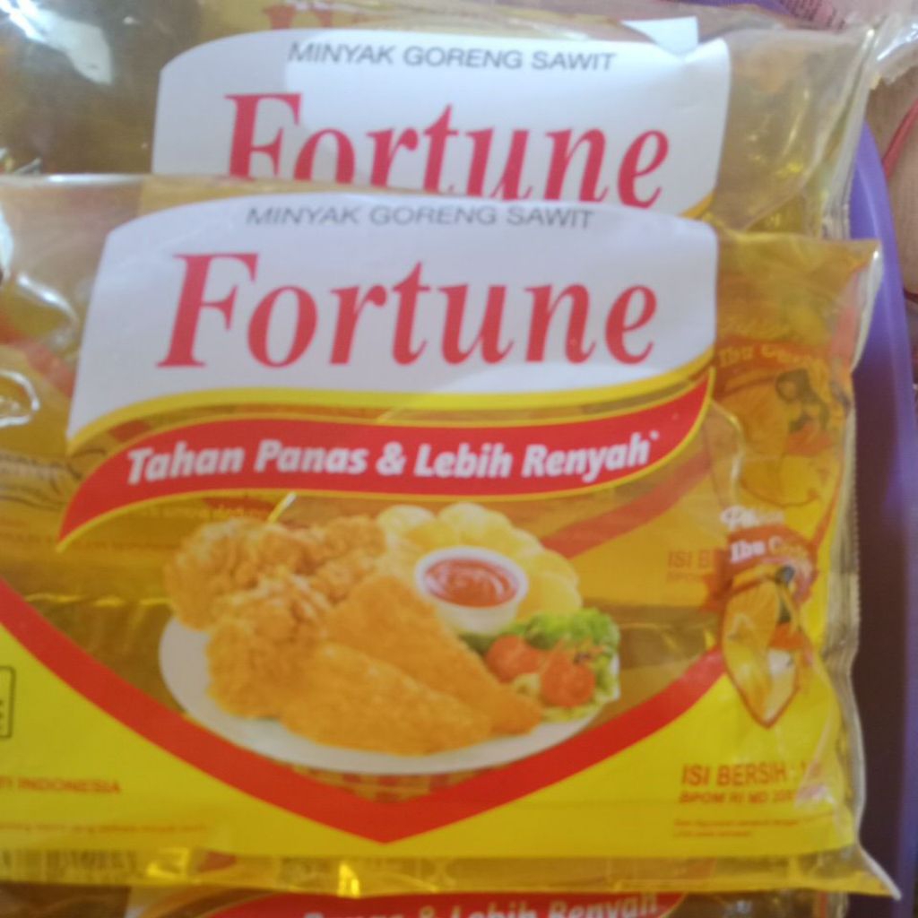 

Minyak goreng fortune bantal 1000ml