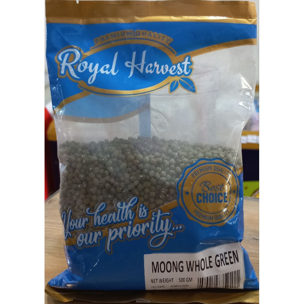 

Royal Harvest Moong Whole Green 500gr