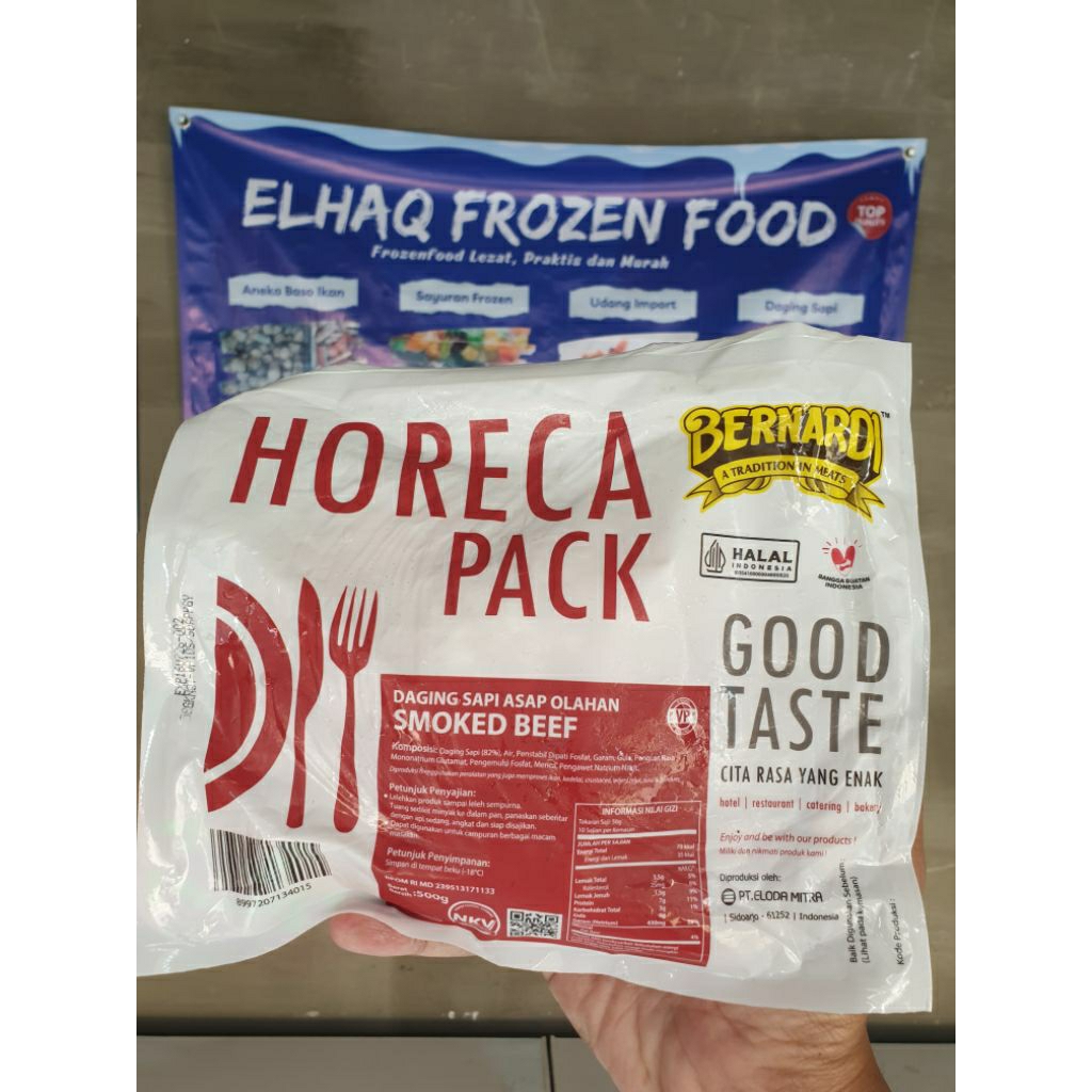 

Horeca Pack Smoked Beef 500gr