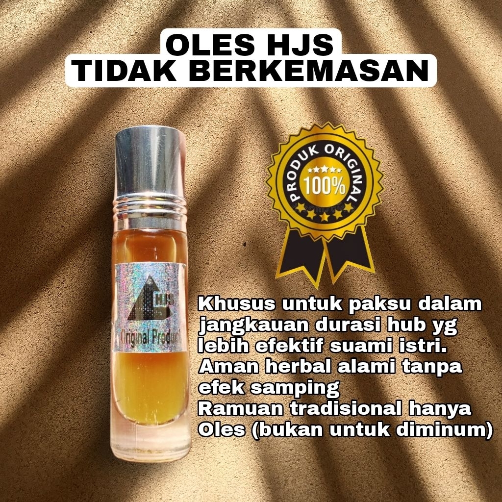 Oles HJS Tanpa Berkemasan original