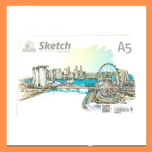 

Locomotif Sketch Book Ukuran A5 dan A4