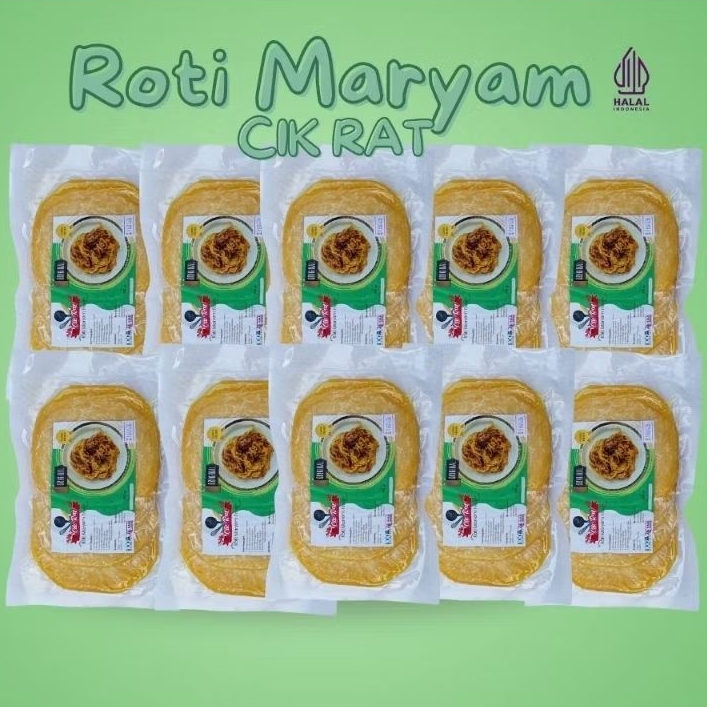 

PAKET 10 ORIGINAL ROTI MARYAM PREMIUM (Isi 5pcs)