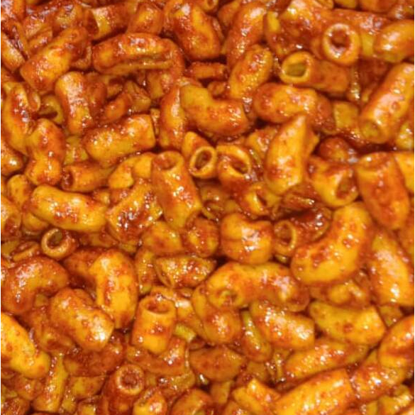 

100 GR MAKARONI BANTAT TEBAL PEDAS DAUN JERUK