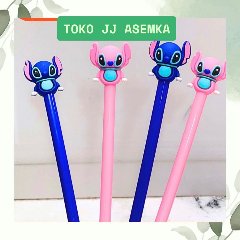 

PULPEN GEL STICH LUCU UNIK KARAKTER ALAT TULIS SEKOLAH MURAH COD
