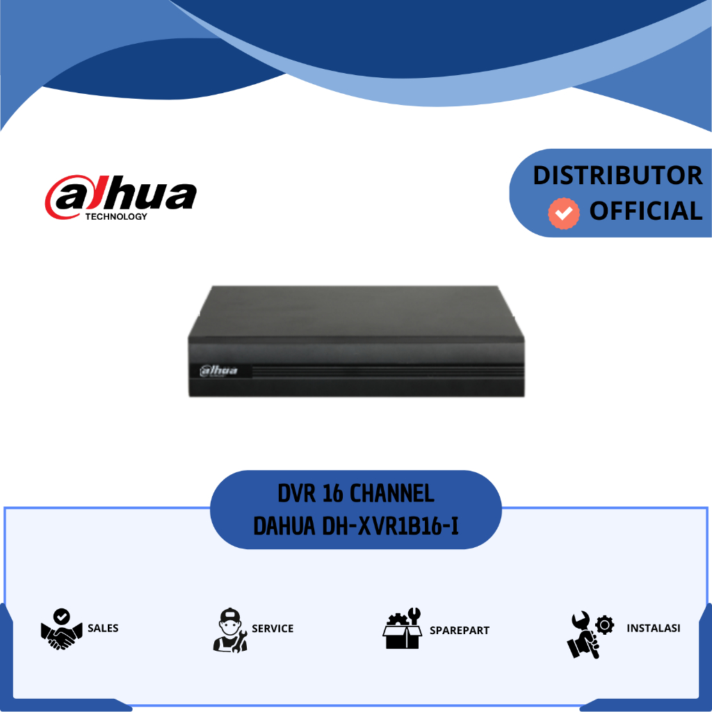 DVR 16 CHANNEL DAHUA DH-XVR1B16-I
