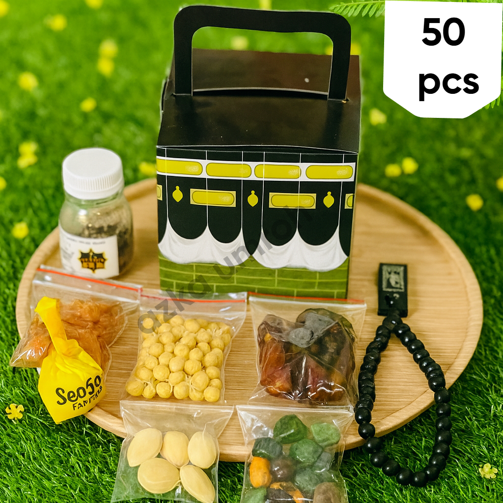 

Paket Oleh-Oleh Haji Umroh Paket A-H 50PCS