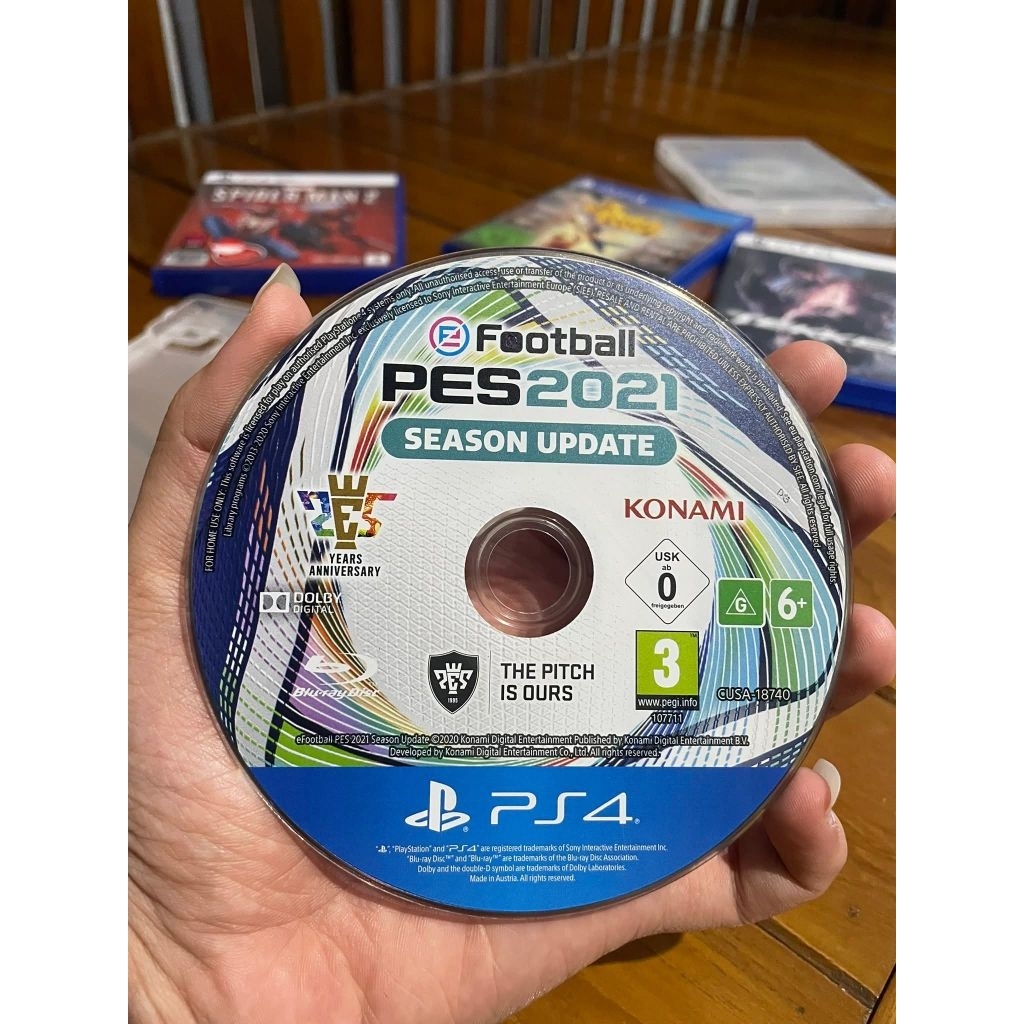 BD Pes 2021 PS4