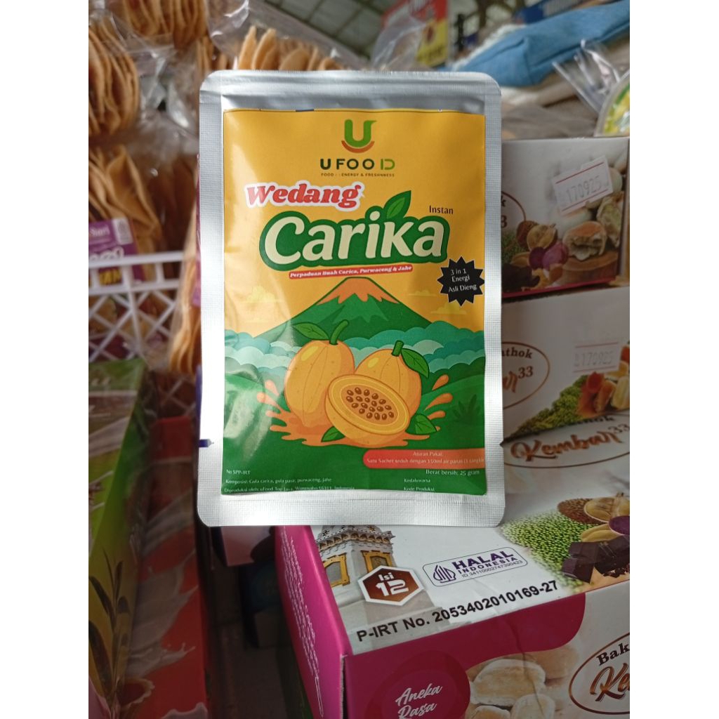 

Wedang Carika Khas Dieng dg Purwaceng