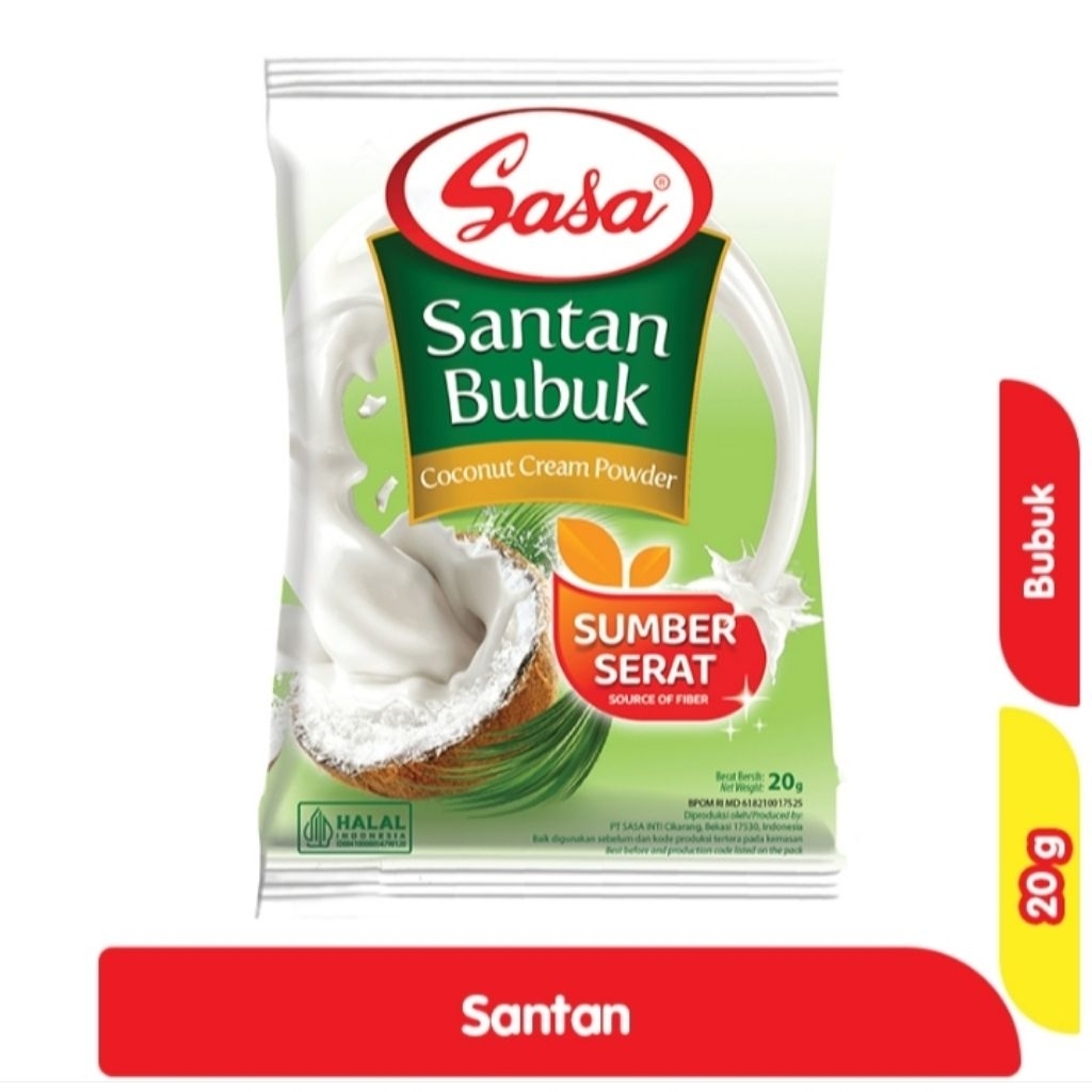 

Sasa Santan Bubuk 20 g