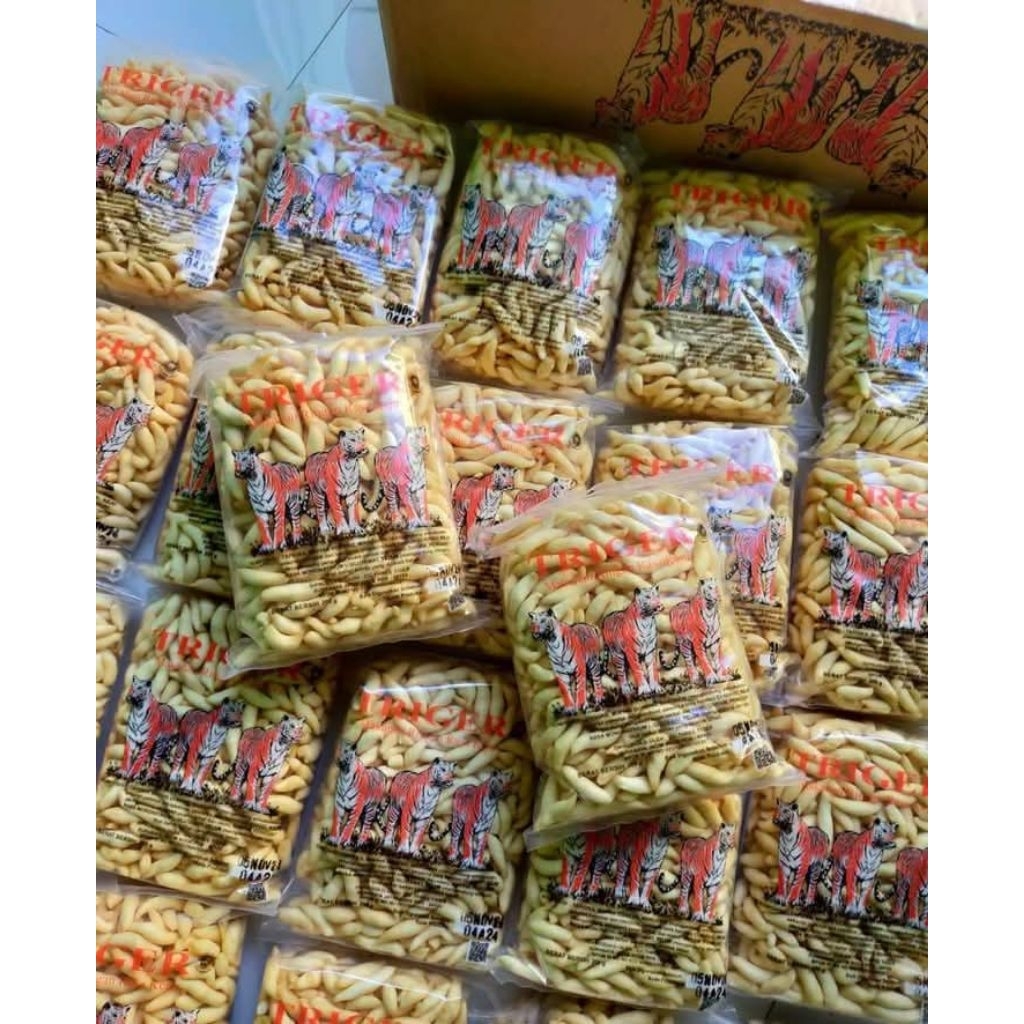 

Triger Bidaran Keju/Stik Gabus Kemasan Pack 200gr