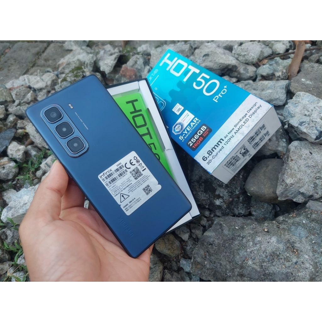 Hp infinix Hot 50 Pro Plus Ram 8/256 Mulus Segel HP Terawat