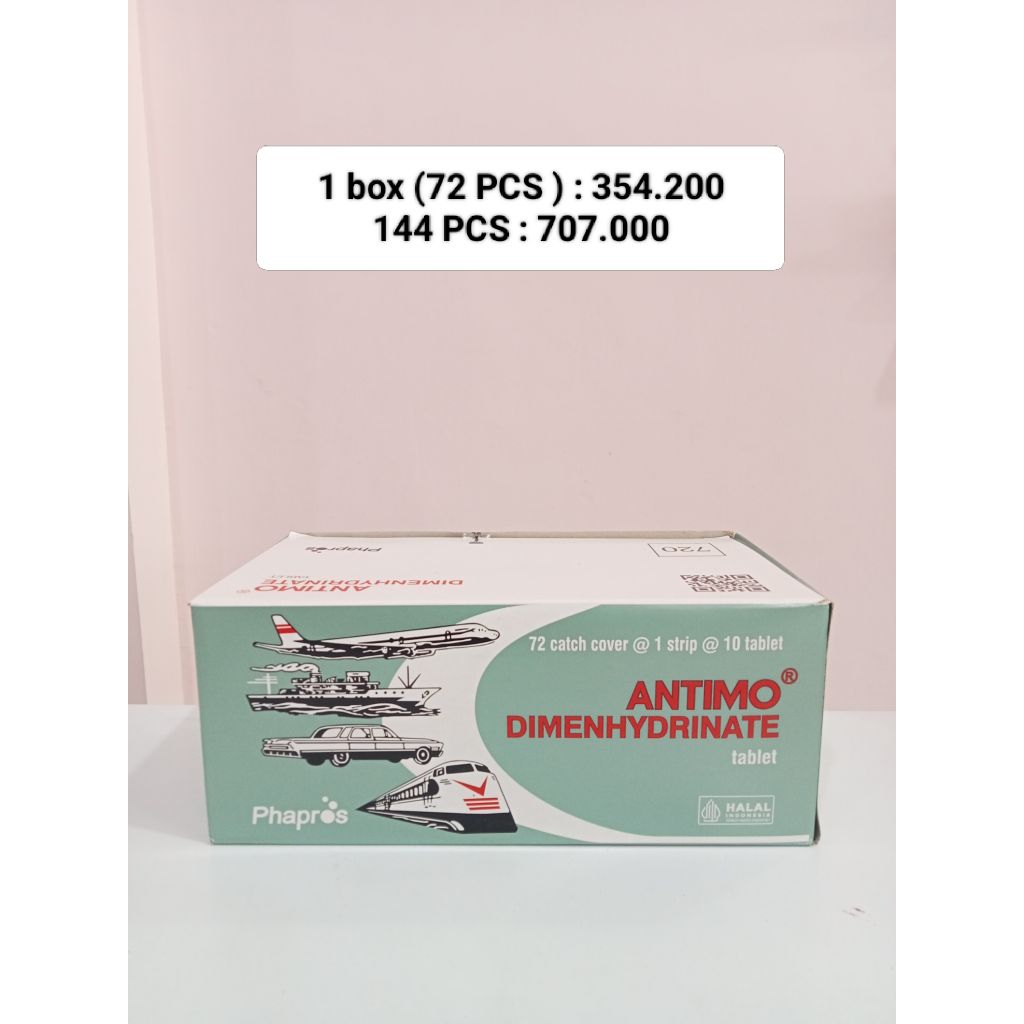 1box (72) Antimo Tablet