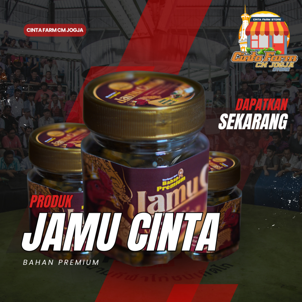 JAMU CINTA PREMIUM UNTUK HEWAN TERBUAT DARI BAHAN PREMIUM PILIHAN