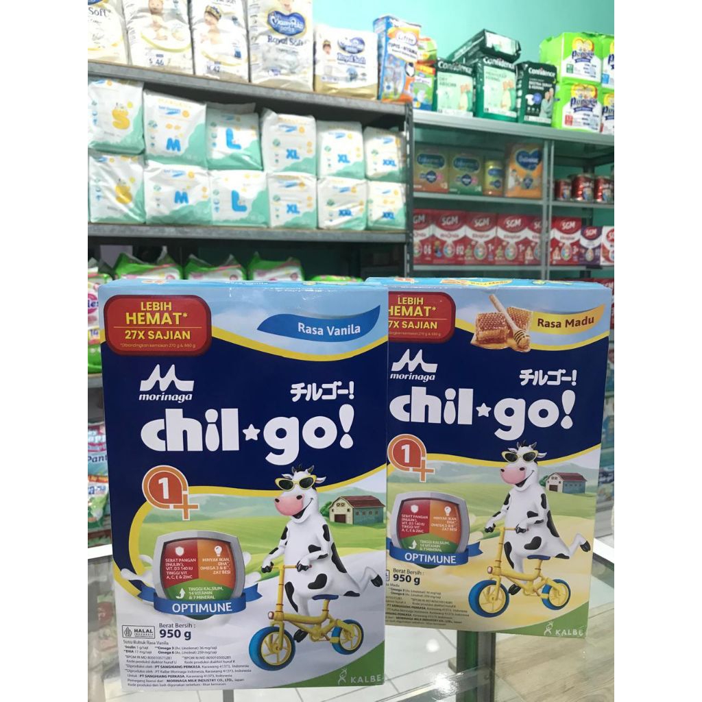 

MORINAGA CHIL Go Powder 1+ 950gr (Kemasan Utuh)