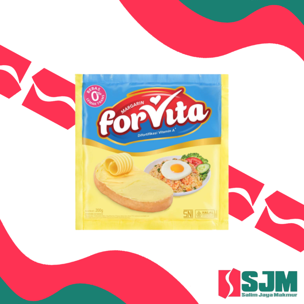 

Margarin Forvita SCT 200 Gr – Bahan Masak & Baking Berkualitas