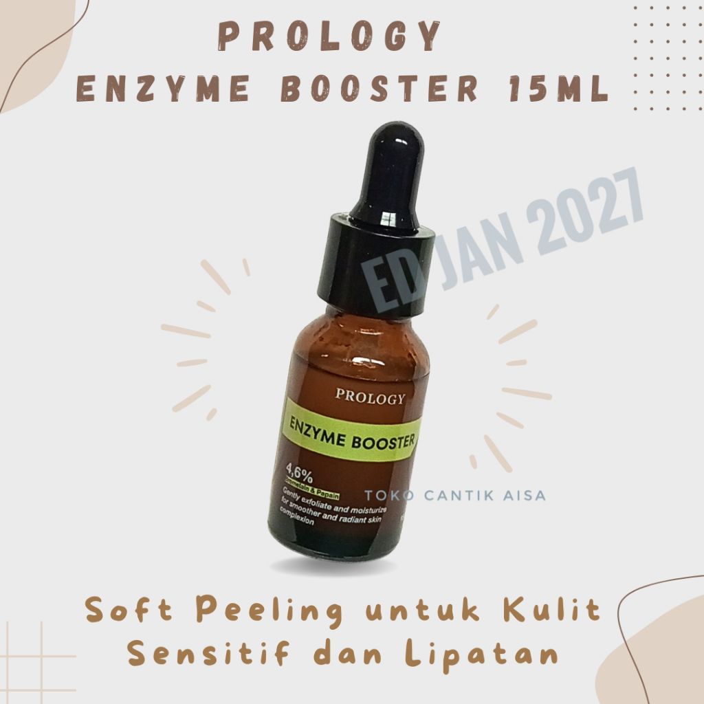 Prology Enzyme Booster – Soft Peeling Aman untuk Kulit Sensitif