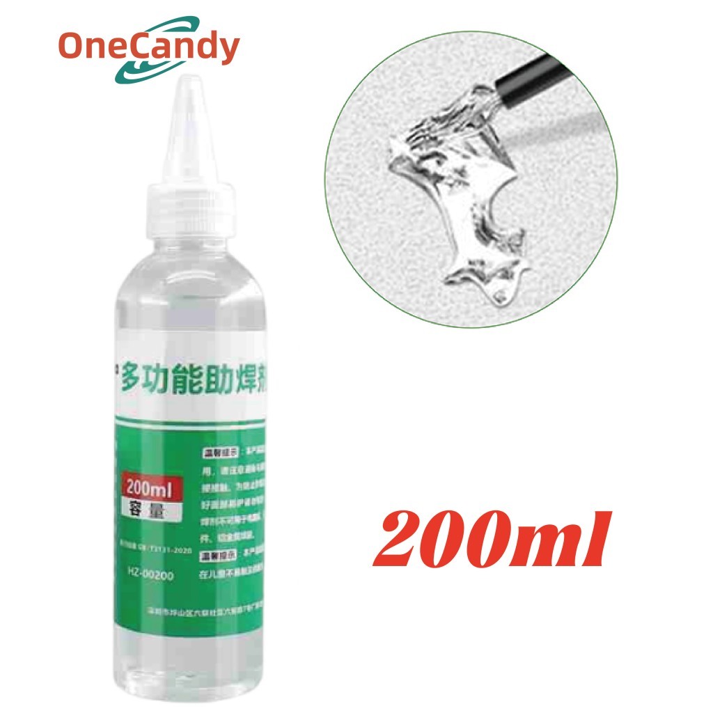 200ML Flux Cair Flux Solder Stainless Steel Baterai Nikel Kuningan Tembaga Besi Bearing Solder