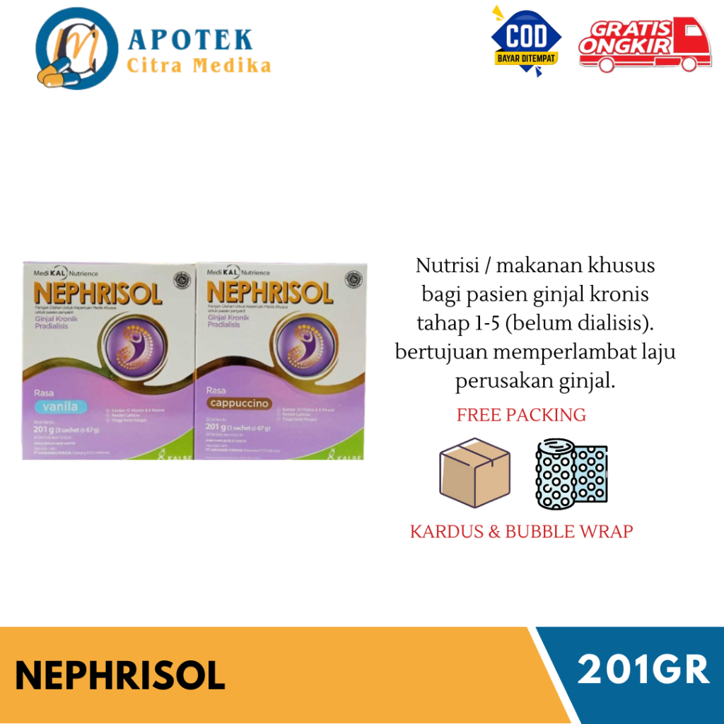 

- Susu Khusus Untuk Gangguan Ginjal Kronik Pradialisis