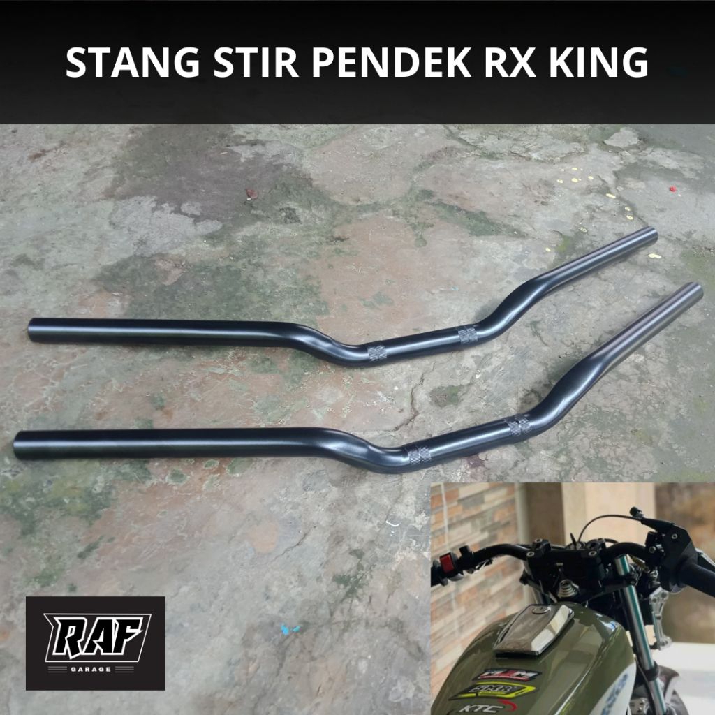 Stang Rx King Stang Yamaha Rx King Balap Stang Pendek Rx King Super Pro Road Race Hitam