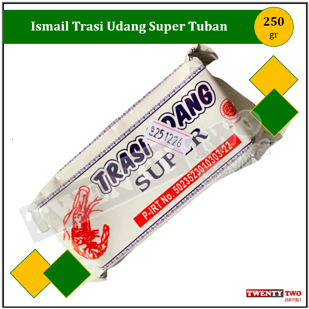 

[6 X]Ismail Trasi Udang Super 250 gr