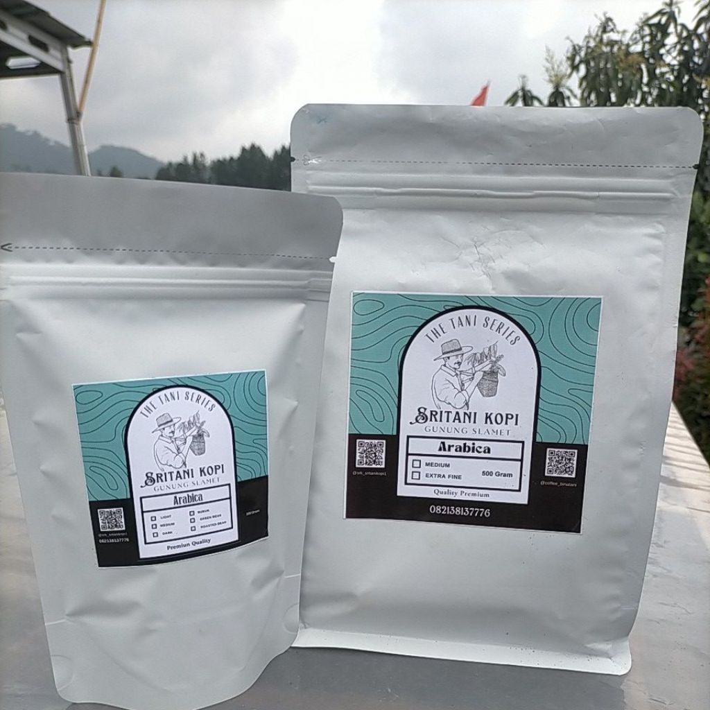 

Kopi Bubuk Arabica Full wash_Slamet Raya single origins kaki Gunung Slamet.