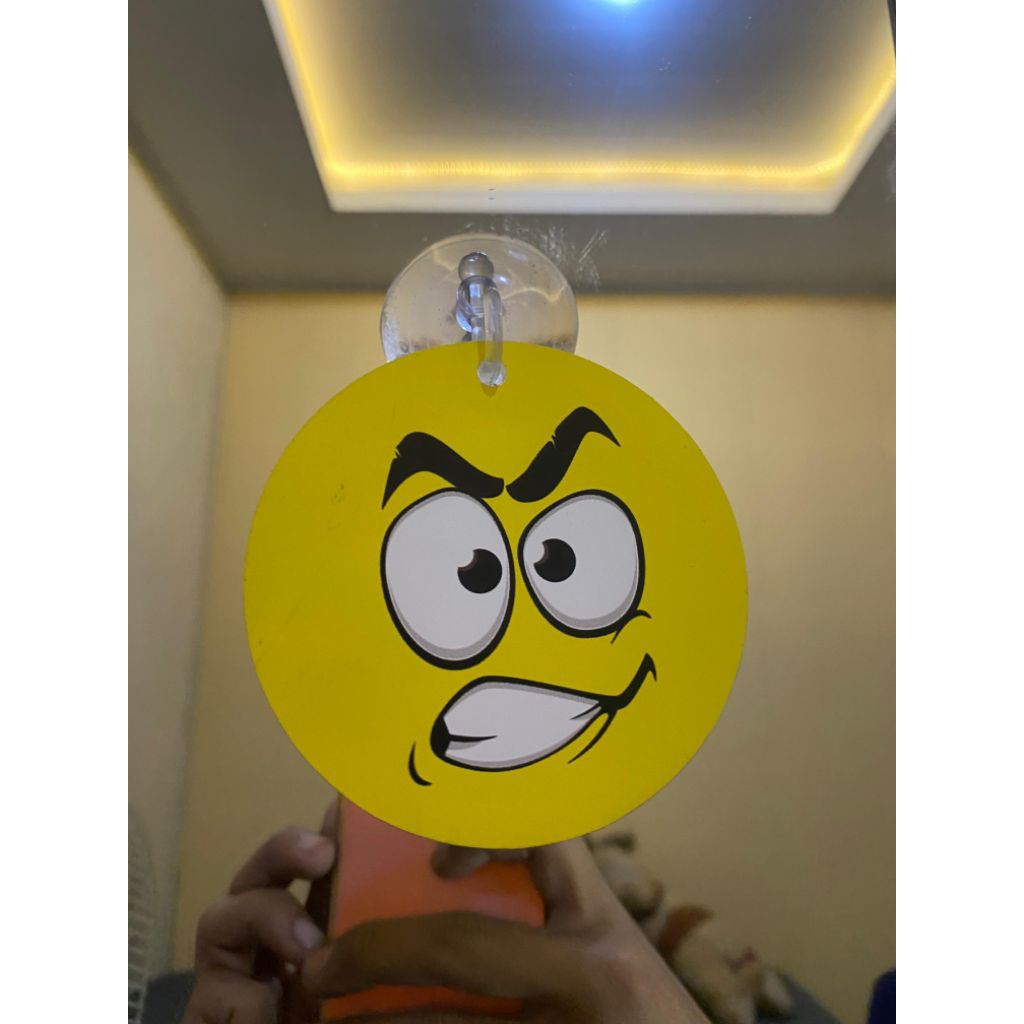 Gantungan Kaca Spion Truk Mobil Elf Akrilik