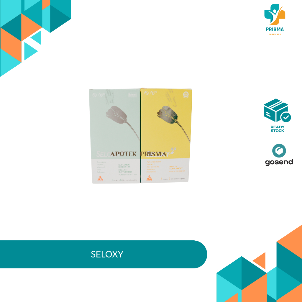 Seloxy AA & Seloxy Vitamin – Suplemen Antioksidan dan Perawatan Kulit