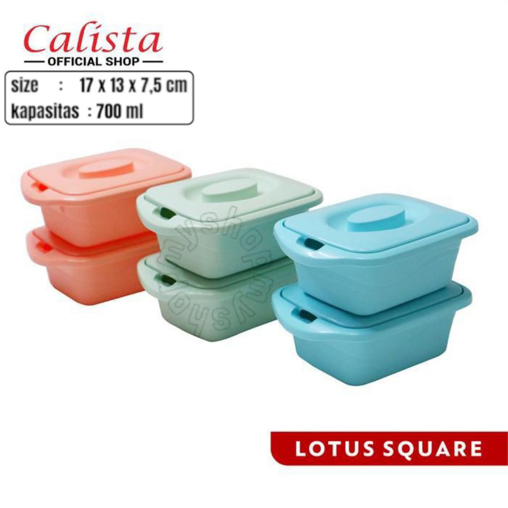 LOTUS SQUARE / KOTAK CALISTA SET OF 2