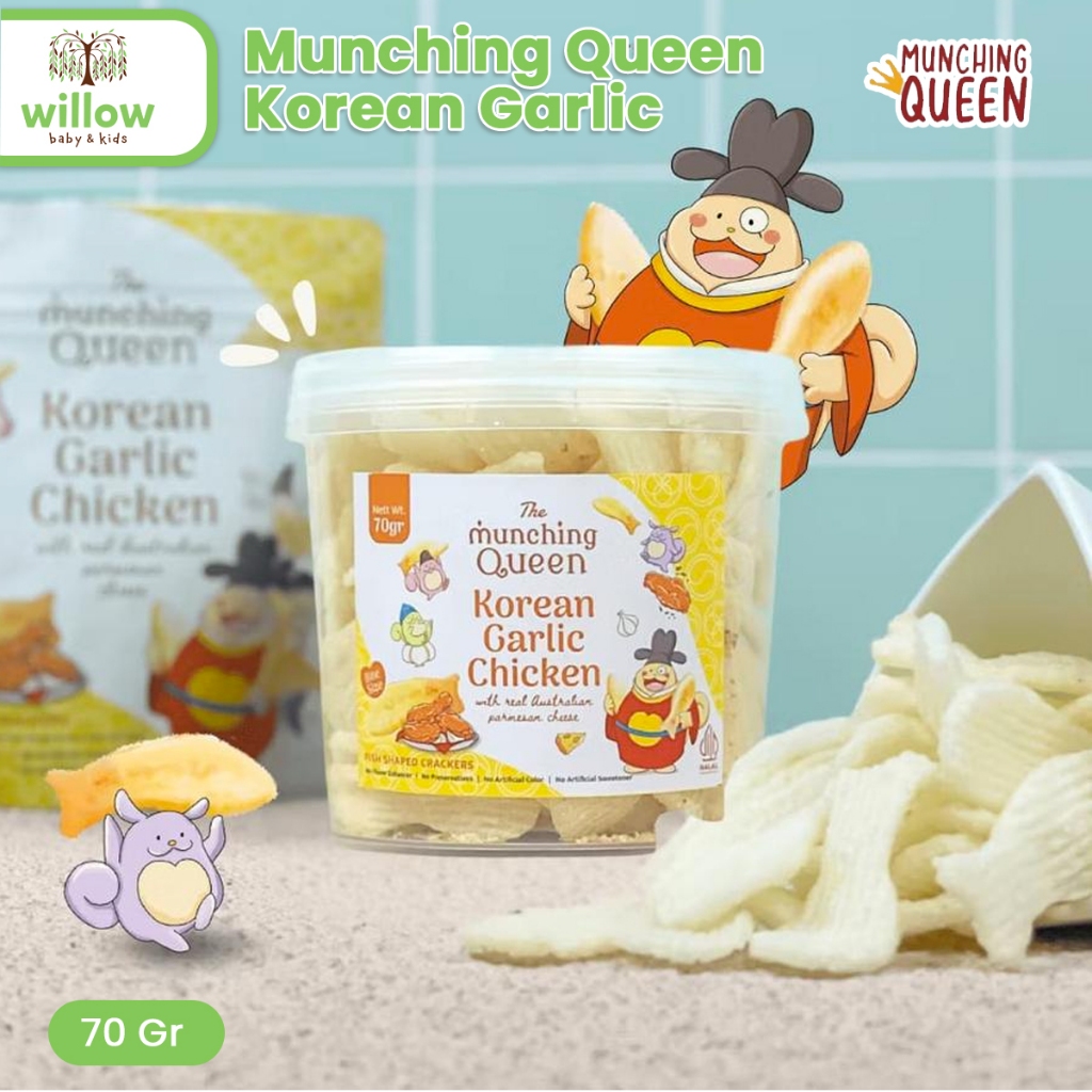 

Makanan Jadi - Munching Queen Korean Garlic