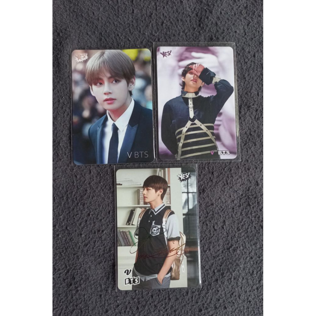 Photocard BTS V Taehyung Yes Card Official