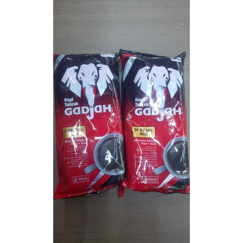 

KOPI TUBRUK GADJAH 230 GR SPESIAL MIX