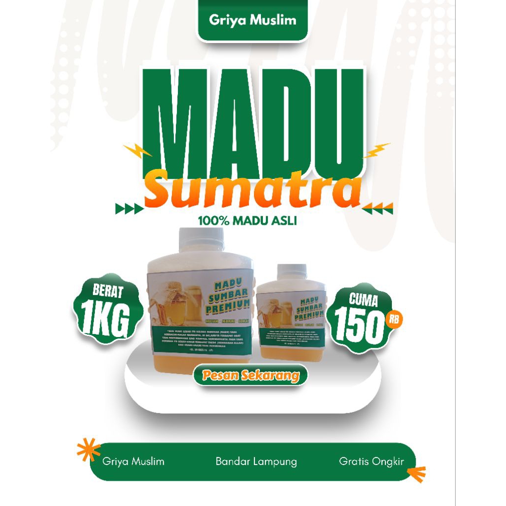 

Madu Hutan Sumatra Barat Asli 1 KG