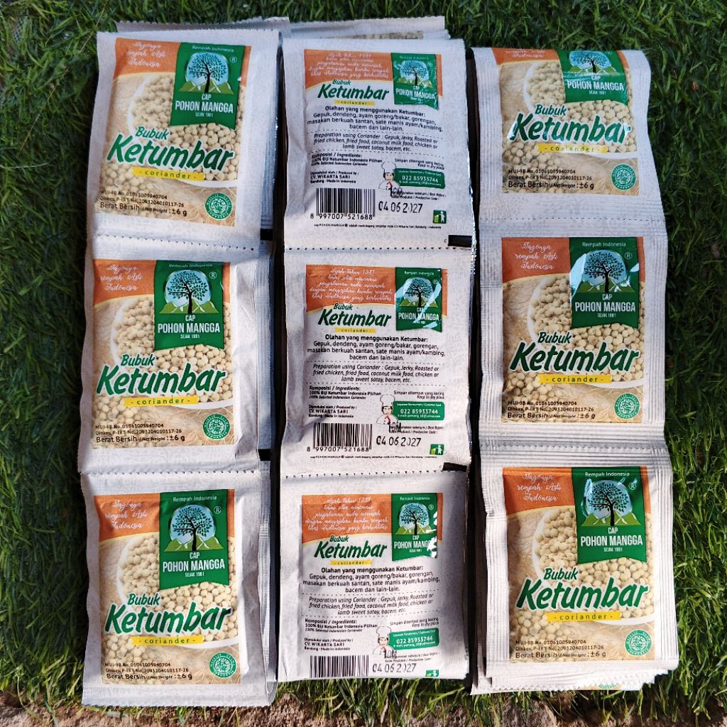 

Ketumbar Bubuk Isinya 72 Sachet Bumbu Dapur Murah