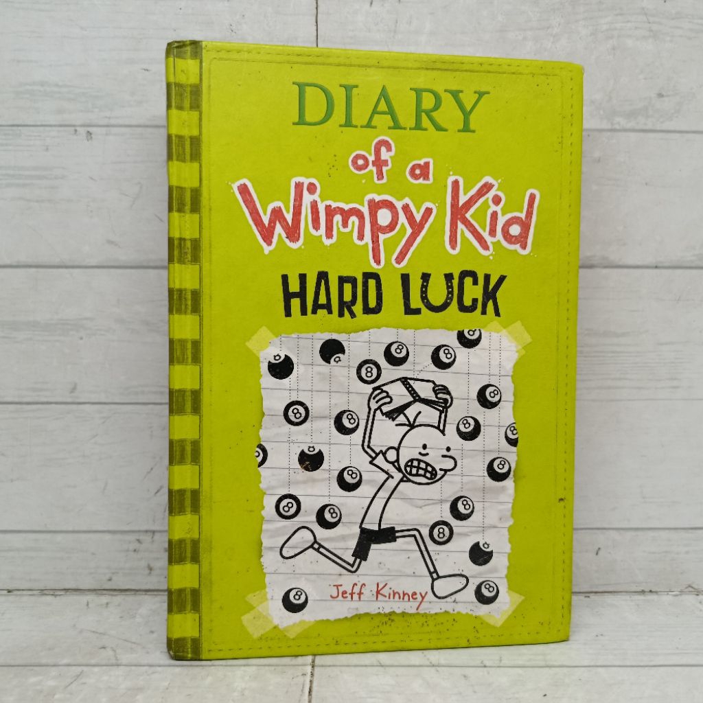 Buku Diary Of A wimpy kid Hard Luck Jeff Kinney Hardcover