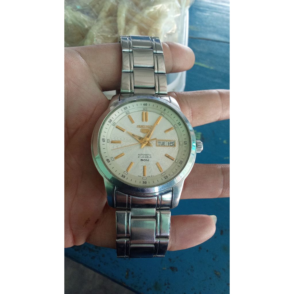 Seiko 5 automatic snkm85 7s26c second