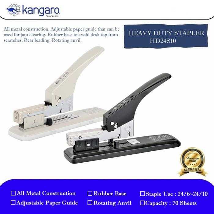 

Stapler Jilid Heavy Duty / Stapler Besar HD 24S10 Kangaro
