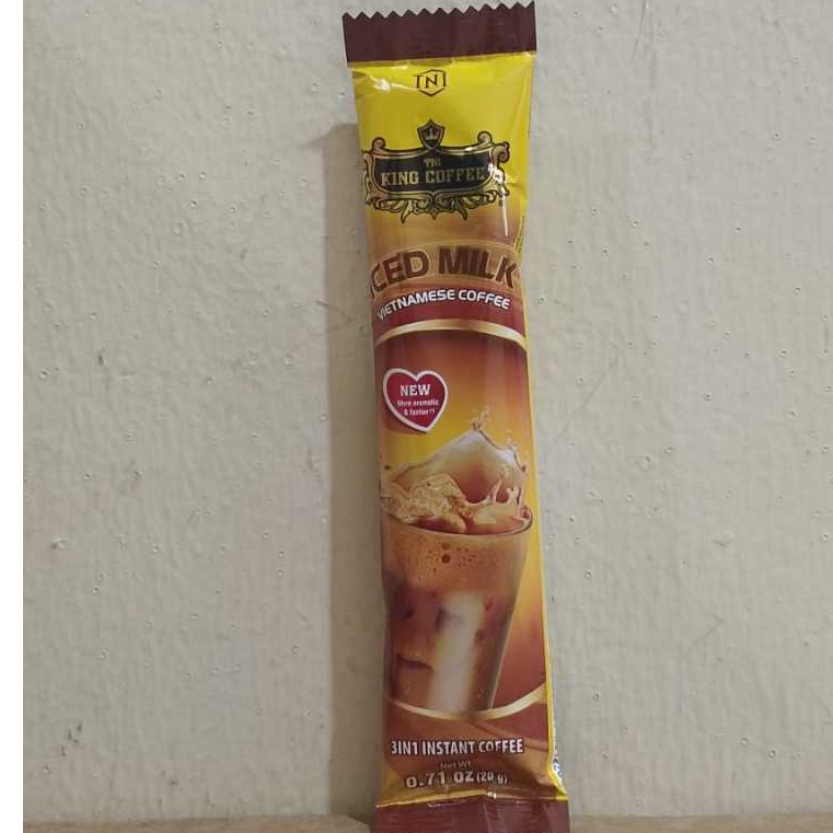 

Kopi Instan Import Vietnam Trung Nguyen King Coffee Ice milk SACHET