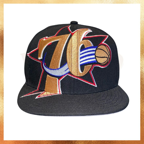 Topi Mitchell & Ness 76ers Big Logo Original