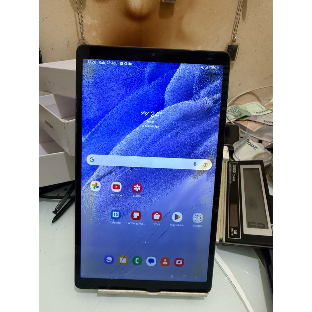 Samsung Galaxy Tab A7 Lite Os android 14 Minust Bisa 4G LTE