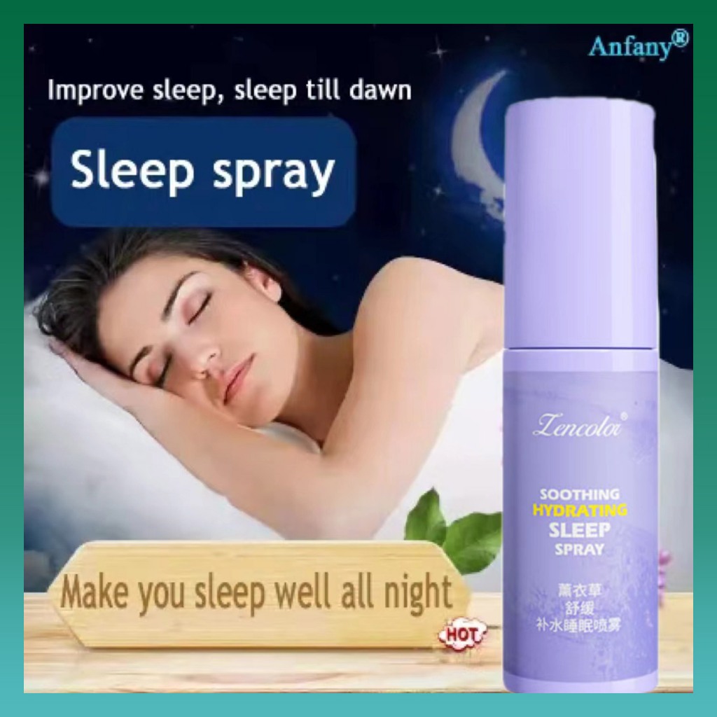 Powerful deep sleep 1 second spray/spray deep sleep essential oil/lavender sleep spray insomnia 50ML