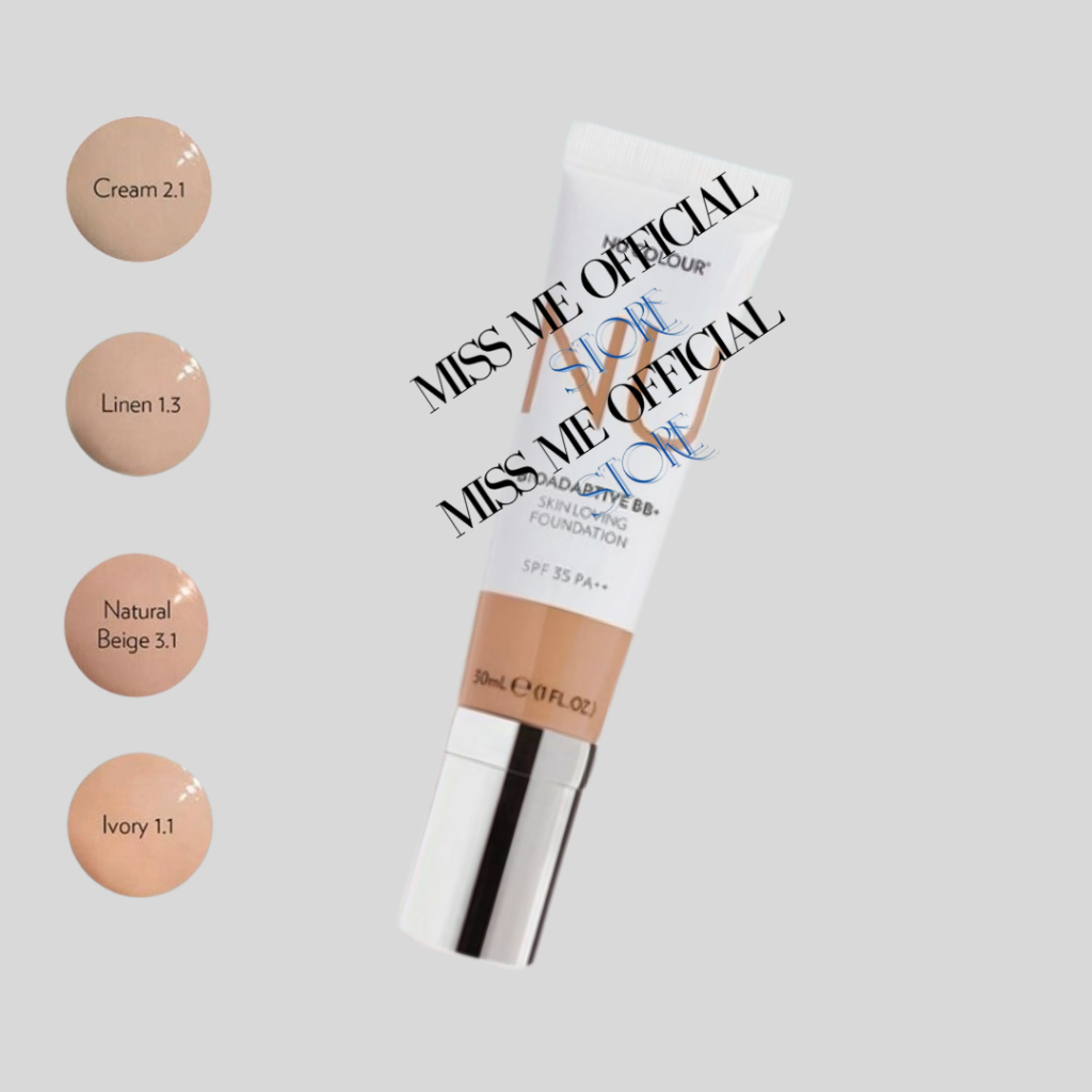 

(Miss Me) Foundation 3 Shade BB Cream Loving Glowing Skin Ivory Linen Natural Beige