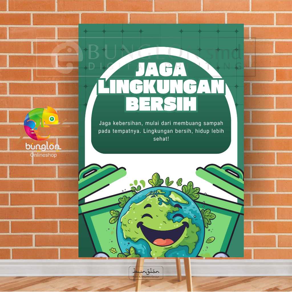 

Poster Jaga Lingkungan Bersih