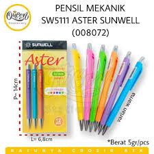 

JUAL PENSIL MEKANIK SUNWELL 0.5 ASTER SW5111