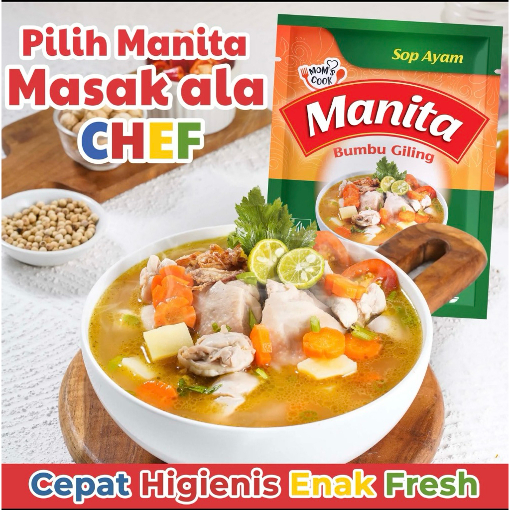 

Manita Bumbu Giling Bumbu masak Instan