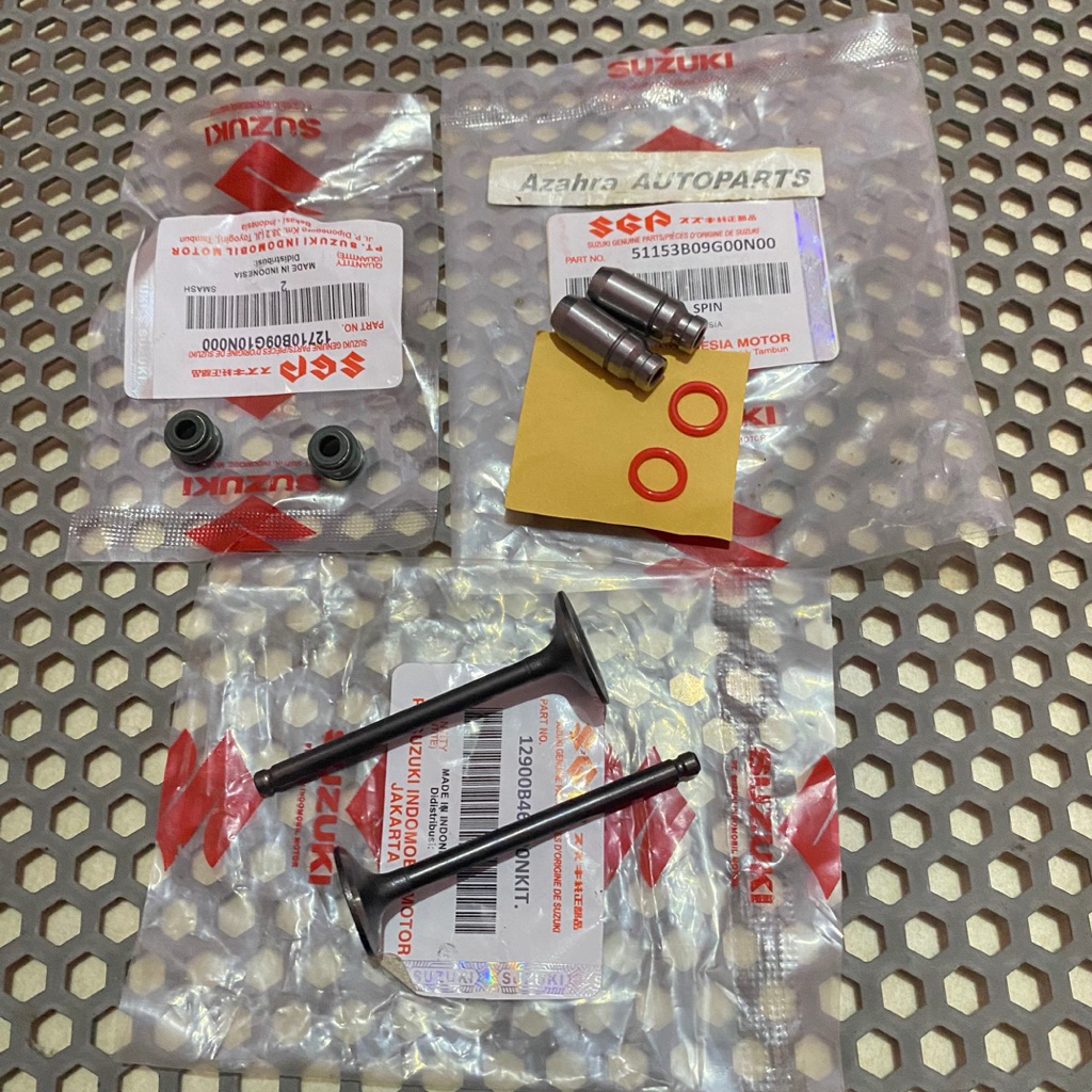Botol Bosh Klep+Klep Set+Seal Klep Suzuki Smash Lama Smash 110 Smash New