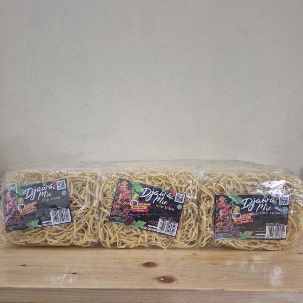 

1 Bal Mie Telor Pipih Djawa Mie 100g 2 keping (isi 21 pcs)
