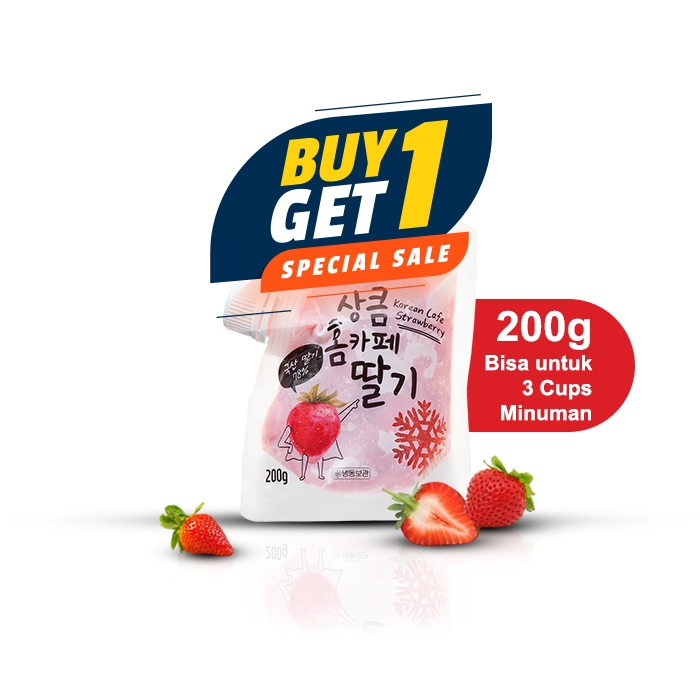 

FRESH HERO Korean Cafe Strawberry 200g BUY 1 GET 1
