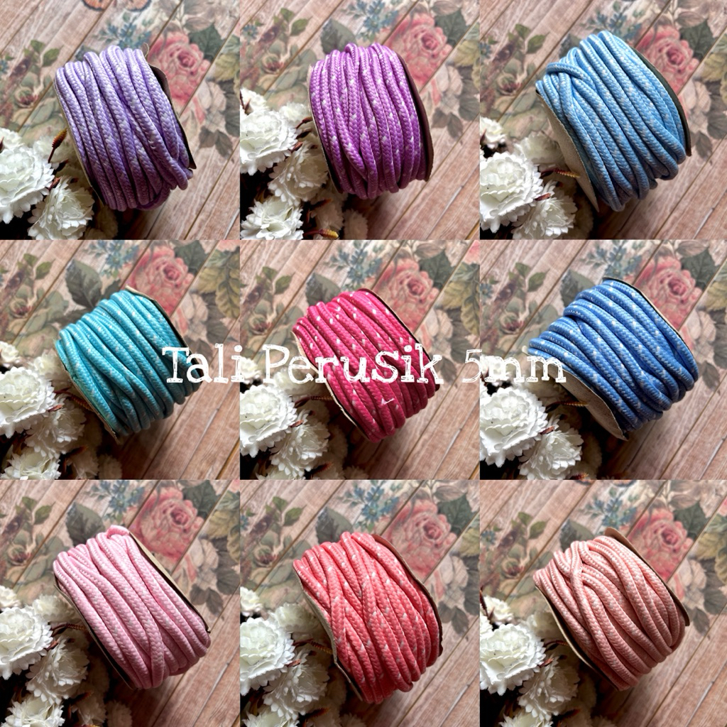 

1 Meter/ Tali Perusik Tali Kepang ukuran 5mm
