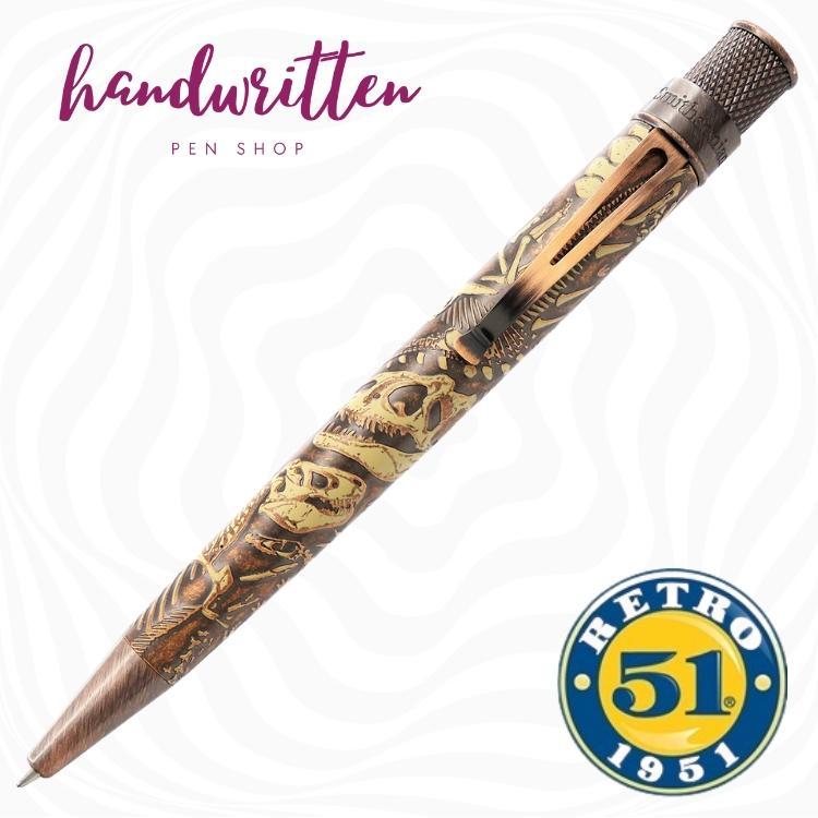 

RETRO 51 x SMITHSONIAN Dino Fossil Rollerball Ballpoint Pen/ Pulpen
